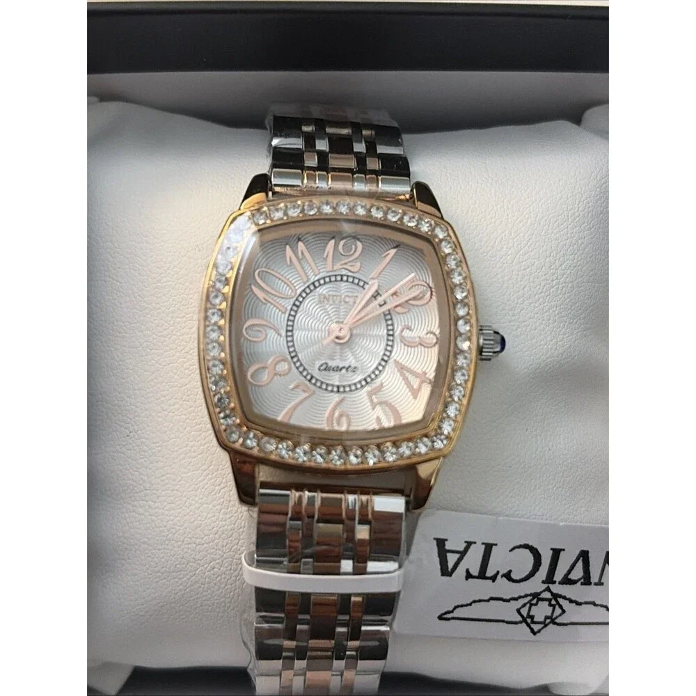 Invicta Wildflower Women's Watch - 31mm Rose Gold W/ White Dial 69354
